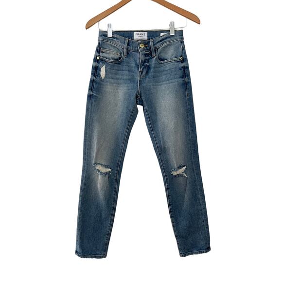 FRAME Denim - Frame Denim Womens Le Boy Jeans Denim Blue Size 23